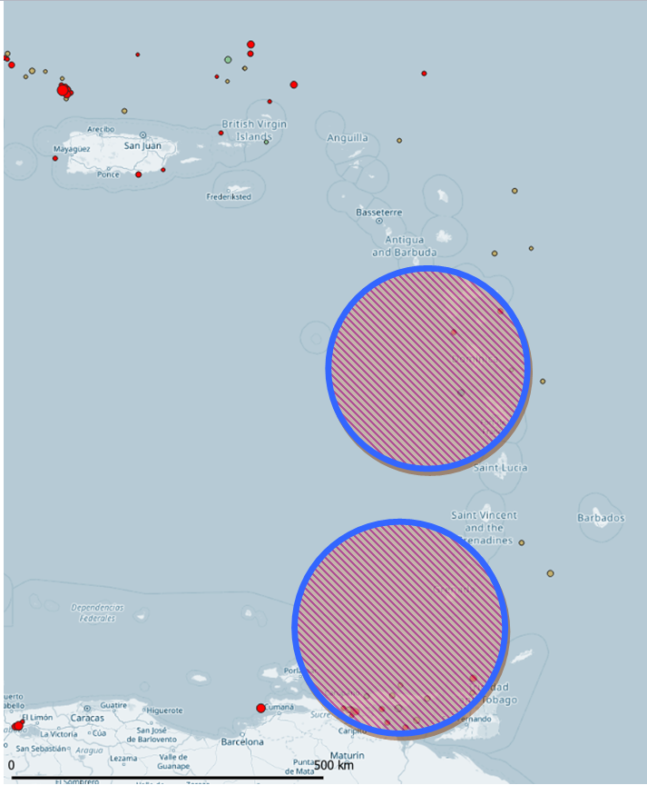 Earthquake Risk Transfer for Caribbean; Short-term earthquake loss