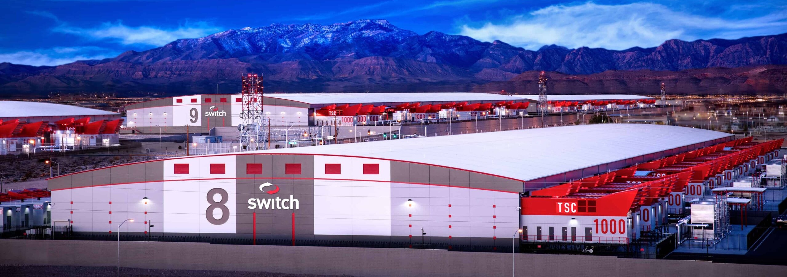The Switch data center has been affected by several earthquakes exceeding magnitude 5, yet it remains fortified and prepared for any future seismic events.