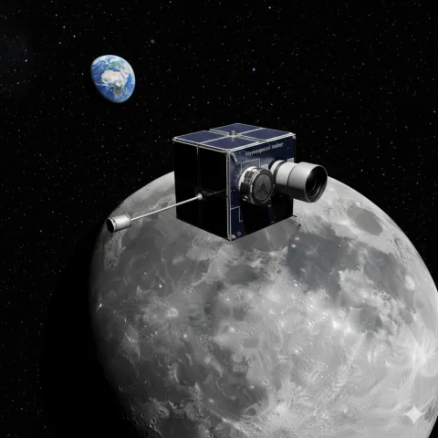 Lunar CubeSat Mission: Exploring the Moon from 1000 km
