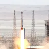Simorgh rocket launching