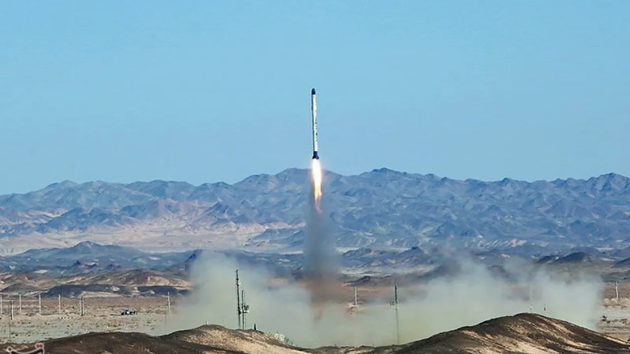 Launching Safir rocket